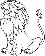 Lion Coloring Face Pages Printable Roar Getcoloringpages sketch template