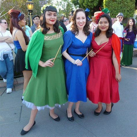 flora fauna and merryweather from sleeping beauty