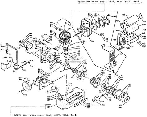 echo pt blower engine diagram