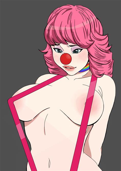 Rule 34 1girls Armwear Big Breasts Choker Clown Clown Girl Clown Nose