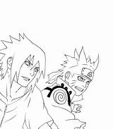 Naruto Sasuke Lineart Deviantart Anime sketch template
