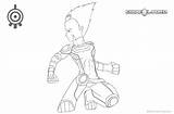 Pages Lyoko Code Coloring Lineart Odd Evolution Printable Kids sketch template