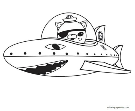 octonauts coloring pages  printable coloring pages