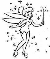 Tinkerbell Coloring Pages Printable Clipart Online Hollow Pixie Fairies Movie Color Print Library Popular Clip Coloringhome sketch template