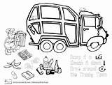 Truck Coloring Pages Garbage Printable Lego Recycling Activity Recycle Getcolorings Town Trashy Preschool sketch template