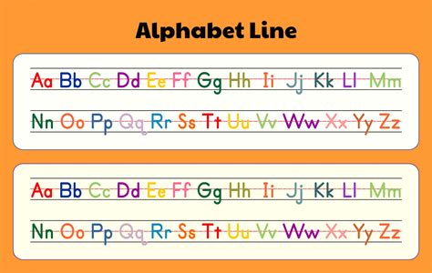printable alphabet strip