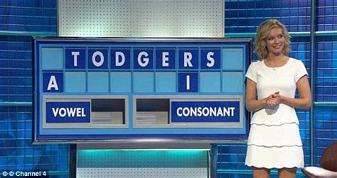 Countdown S Rachel Riley Red Faced When Rude Eight Letter