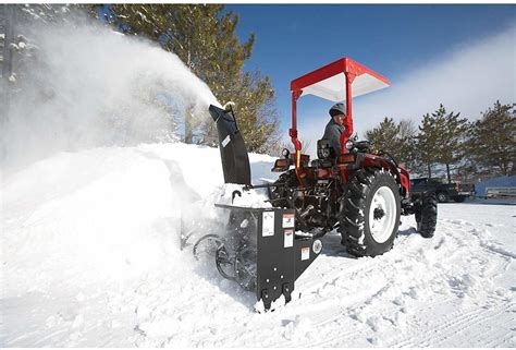 tractor snow blower combination grow gardener blog