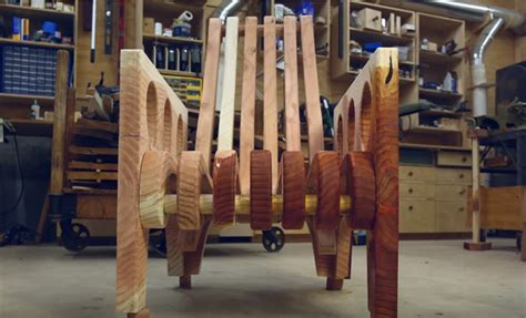 construction dune chaise en bois
