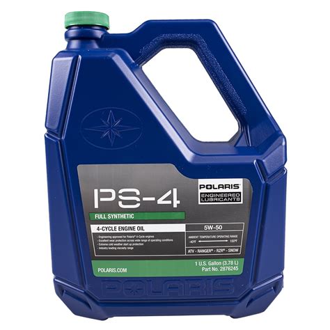 polaris   gallon ps  full synthetic oil  cycle   oem