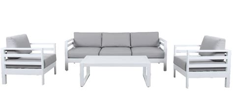 beta  pce lounge white infinity furniture