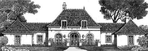 colonial house plan chp  french country house plans french country house european house