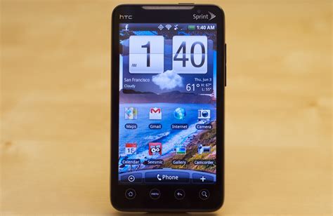 review sprint htc evo  android phone paulstamatioucom