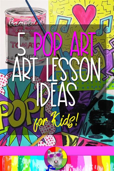 pop art lesson ideas  kids