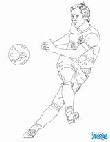 Coloring Pages Soccer Players Coloriage Player Griezmann Lampard Neymar Frank Antoine Messi Sketch Football Printable Color Colouring Impressionnant Print Kids sketch template