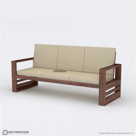 celeste wooden living room  seater sofa set decornation