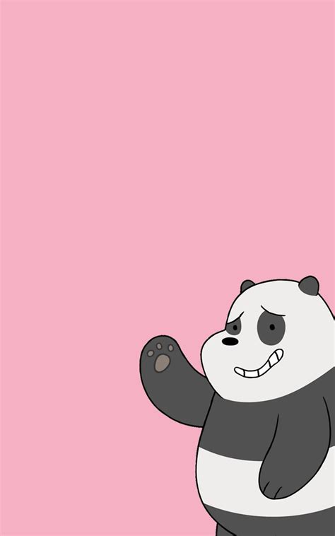 Panda Panpan We Bare Bears Bear Wallpaper We Bare