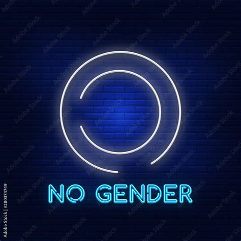 neon lighting symbols of gender u 26 a a circumference medium size