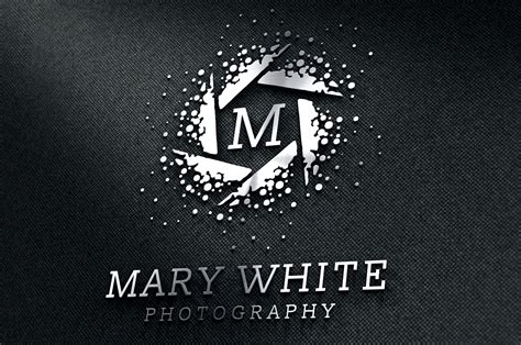 modern photographer logo logo templates  creative market