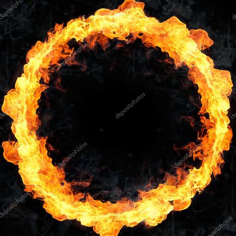 fire stock photo  logoff
