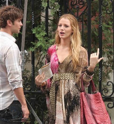Blake Lively And Chace Crawford On Set July 14th More Blake Lively