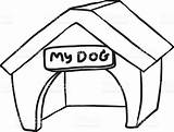 Kennel Drawing Dog Clipart Getdrawings sketch template