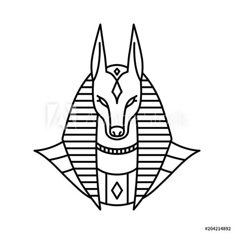 Anubis Drawing Free Download On Clipartmag