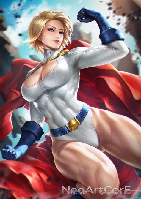 Power Girl By Neoartcore Hentai Foundry