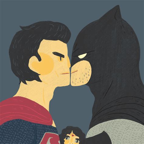 Wonder Woman Kiss Batman Tumblr