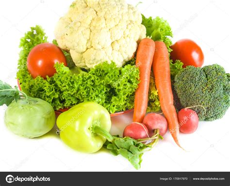 verduras aisladas sobre fondo blancoverduras frescas vegetales