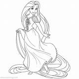 Rapunzel Colorier Princesse Coloriage Raiponce Inspirant Imprimer Xcolorings 134k Type sketch template