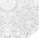 Geometric Coloring Complex Pages Getcolorings sketch template
