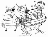 Mtd Assembly Mower 1180 sketch template