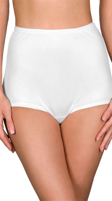women s nylon full brief panties shadowline lingerie