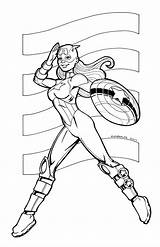 Dream American Marvel Convention Sketch Gene Gonzales Comics sketch template