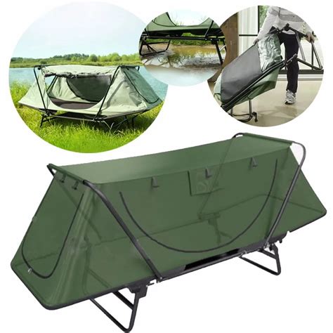 waterproof multipurpose camping bed tent    person outdoor sleeping bed folding camping