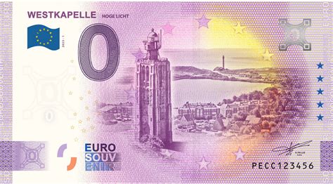 euro biljet nederland  westkapelle limited edition fip theo peters numismatiek