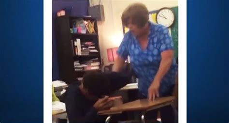 watch texas teacher arrested after being caught on video beating black