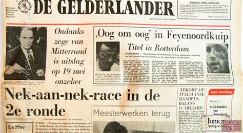 een echt historisch gelderlander als krant van de geboortedag