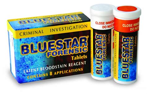 bluestar forensic latent bloodstain reagent crimetech