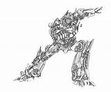 Transformers Coloring Pages Optimus Prime Printable Cybertron Fall Top sketch template