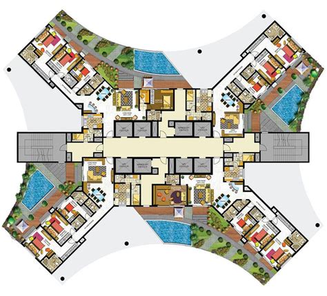 images   star hotel lobby layout mat bang san khach san  plan