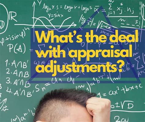whats  deal  appraisal adjustments commercial residential real estate appraisal