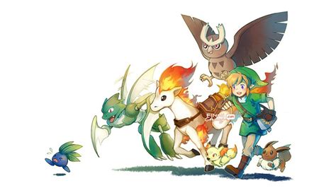 zelda x pokémon if it looked like this would probably shift a unit or two