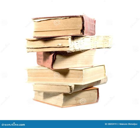 books isolated  white stock image image  library