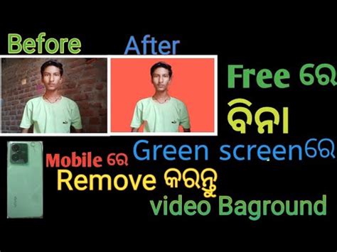 remove begeound greenscreen   removevideo baground  green