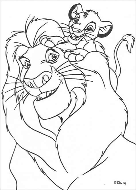 lion king coloring pages  ud