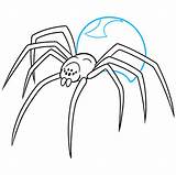 Spider Widow sketch template