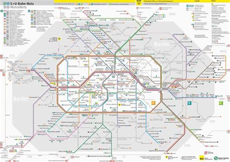 berlino mappa dei trasporti  berlino mappa dei trasporti pubblici germania