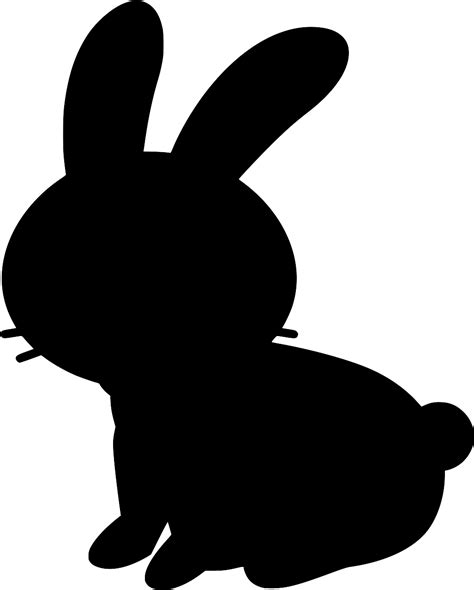 svg animal rabbit bunny  svg image icon svg silh